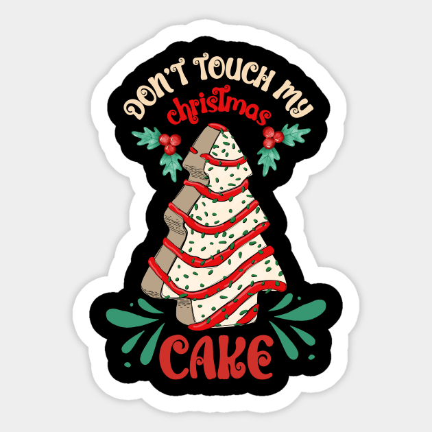 Christmas Cake Sticker by Meoipp